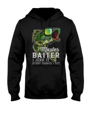 Master Baiter I Jerk It Every Chance I Get T-Shirt Humorous Fishing Shirts Gifts For Men Hooded Sweatshirt tile