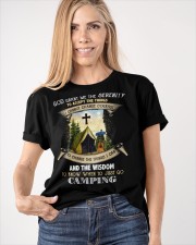 God Grant Me The Wisdom To Know When To Just Go Camping Shirt Gifts For Camping Lovers Classic T-Shirt apparel-classic-tshirt-lifestyle-front-100