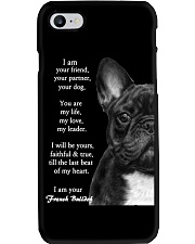 I am your friend your partner your dog french bull Phone Case thumbnail
