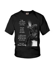 I am your friend your partner your dog french bull Youth T-Shirt thumbnail