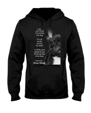 I am your friend your partner your dog french bull Hooded Sweatshirt thumbnail