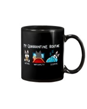 My Quarantine Routine schnauzer4 Mug thumbnail