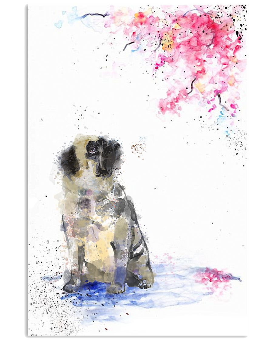 pug2 11x17 Poster