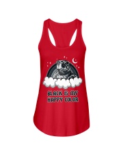 Black Is My Happy Color turtle Ladies Flowy Tank thumbnail