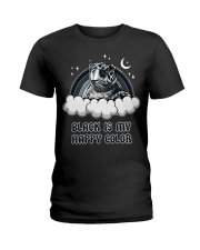 Black Is My Happy Color turtle Ladies T-Shirt thumbnail