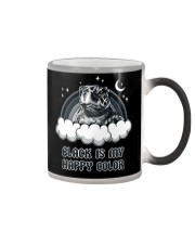 Black Is My Happy Color turtle Color Changing Mug thumbnail