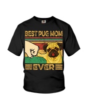 Best Pug Mom Youth T-Shirt thumbnail