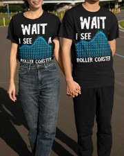 Wait I See A Roller Coaster Shirt Funny gifts for roller coaster enthusiasts Ideas Classic T-Shirt apparel-classic-tshirt-lifestyle-front-145
