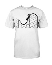 Roller Coaster Shirt Rollercoaster Graphic Tee Clothing Themed Shirt Gifts Classic T-Shirt front