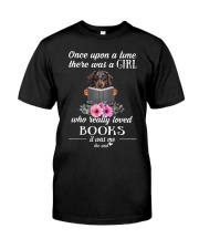 dachshund once upon a time there was a girl Classic T-Shirt front