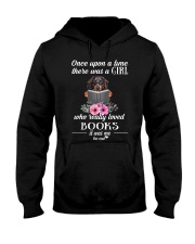dachshund once upon a time there was a girl Hooded Sweatshirt thumbnail