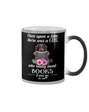 dachshund once upon a time there was a girl Color Changing Mug thumbnail