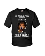 I'm telling you i'm not a collie Youth T-Shirt thumbnail