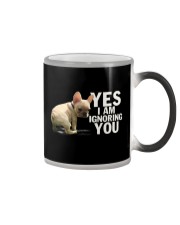 Yes I Am Ignoring You Frenchie Color Changing Mug thumbnail