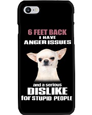 6 Feet Back I Have Anger Issues And feet back 3 Phone Case thumbnail