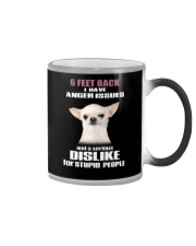 6 Feet Back I Have Anger Issues And feet back 3 Color Changing Mug thumbnail