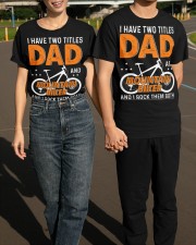 I Have Two Titles Dad And Mountain Biker Shirt Father Day Idea T-Shirt Gifts For Mountain Biker Classic T-Shirt apparel-classic-tshirt-lifestyle-front-145