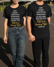 Eat Sleep Audition Rehearse Shirt Theater Lovers Actor T-Shirt Gift Ideas For Adult Son Classic T-Shirt apparel-classic-tshirt-lifestyle-front-145