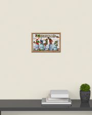 T-rex And Butterfly It's Okay Poster Christmas Wall Art Prints 17x11 Poster poster-landscape-17x11-lifestyle-08