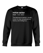 Voice Actor Shirt Voice Acting Definition Clothes Christmas Ideas For Coworkers Crewneck Sweatshirt tile