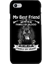 My Best Friend May Not Be My Family By Dachshund Phone Case thumbnail