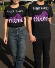 Roller Coaster Mom Shirt Amusement Park Vacation Gifts For Roller Coaster Lovers For Mom Classic T-Shirt apparel-classic-tshirt-lifestyle-front-145