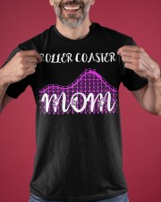 Roller Coaster Mom Shirt Amusement Park Vacation Gifts For Roller Coaster Lovers For Mom Classic T-Shirt apparel-classic-tshirt-lifestyle-front-181
