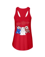 baby yoda Ladies Flowy Tank thumbnail