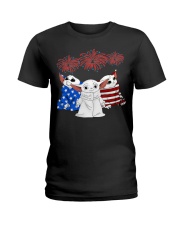 baby yoda Ladies T-Shirt thumbnail