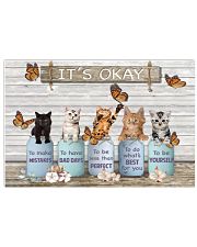 Canvas cat 2 17x11 Poster front