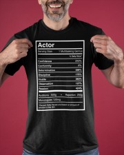 Actor Nutritional Facts Shirt Funny Tee Shirt Gifts For Younger Brother Classic T-Shirt apparel-classic-tshirt-lifestyle-front-181