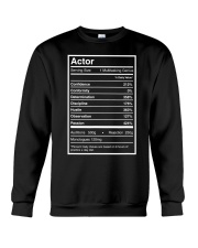 Actor Nutritional Facts Shirt Funny Tee Shirt Gifts For Younger Brother Crewneck Sweatshirt tile
