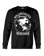 Rollercoaster Enthusiast Worldwide T-Shirt Clothing Gifts For Roller Coaster Enthusiasts Crewneck Sweatshirt tile
