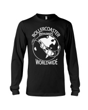 Rollercoaster Enthusiast Worldwide T-Shirt Clothing Gifts For Roller Coaster Enthusiasts Long Sleeve Tee tile