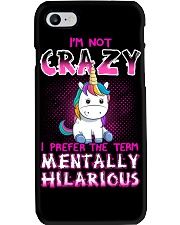 I'm not crazy Unicorn T-shirt for you Phone Case thumbnail