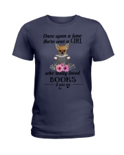 Once upon a time there was a girl chihuahua2 Ladies T-Shirt thumbnail