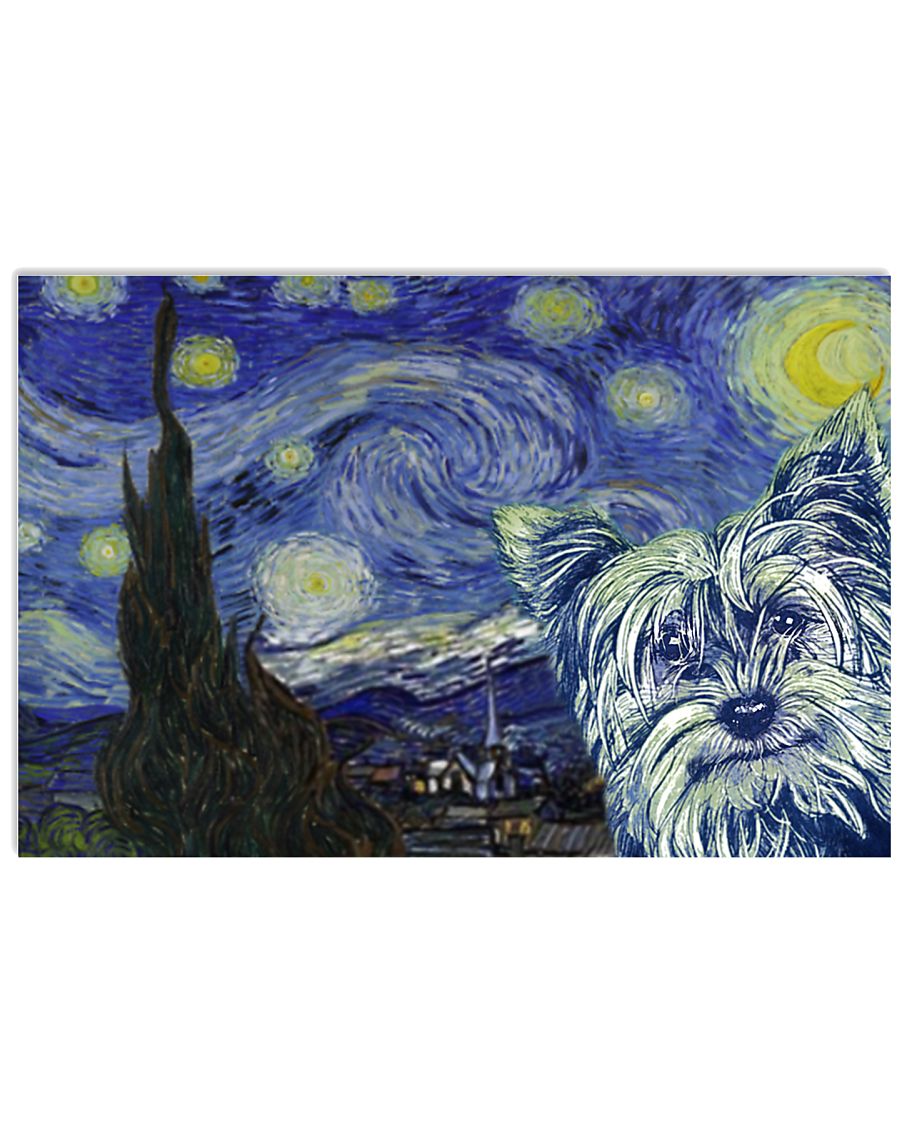 vincent van gogh yokie 17x11 Poster
