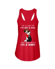 I'm Telling You I'M Not A Dog My Mom beagle Ladies Flowy Tank thumbnail