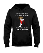 I'm Telling You I'M Not A Dog My Mom beagle Hooded Sweatshirt thumbnail