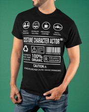 Costume Character Actor Shirt Barcode Label Printer Package T-Shirt Gifts For Colleagues Classic T-Shirt apparel-classic-tshirt-lifestyle-front-88