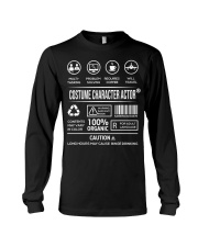 Costume Character Actor Shirt Barcode Label Printer Package T-Shirt Gifts For Colleagues Long Sleeve Tee tile