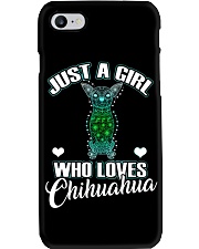 Just A Girl Who Loves Chihuahua Phone Case thumbnail