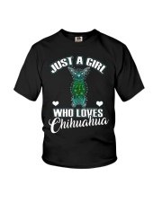 Just A Girl Who Loves Chihuahua Youth T-Shirt thumbnail