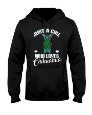 Just A Girl Who Loves Chihuahua Hooded Sweatshirt thumbnail