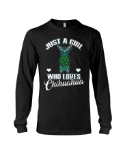 Just A Girl Who Loves Chihuahua Long Sleeve Tee thumbnail
