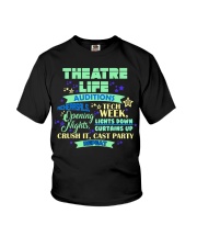 Theatre Life Auditions T-Shirt Theatre Stage Actor Shirts Musical Lovers Gifts Youth T-Shirt tile