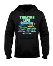 Theatre Life Auditions T-Shirt Theatre Stage Actor Shirts Musical Lovers Gifts Hooded Sweatshirt tile