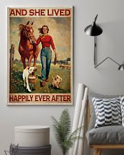 Labrador and she lived happily ever after 11x17 Poster lifestyle-poster-1