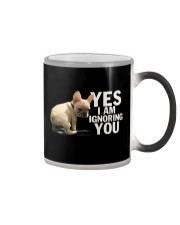 Yes I Am Ignoring Frenchie Color Changing Mug thumbnail
