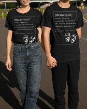 Theatre Nerd Noun Definition T-Shirt Funny Sayings Gifts For Theatre Nerds Classic T-Shirt apparel-classic-tshirt-lifestyle-front-145